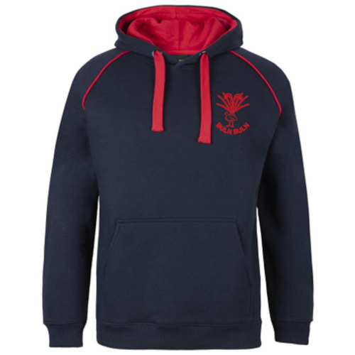 WORKWEAR, SAFETY & CORPORATE CLOTHING SPECIALISTS JB's CONTRAST FLEECY HOODIE