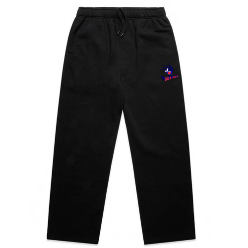 WORKWEAR, SAFETY & CORPORATE CLOTHING SPECIALISTS - Mens Cuffless Track Pants (Inc Embroidery Left Leg)