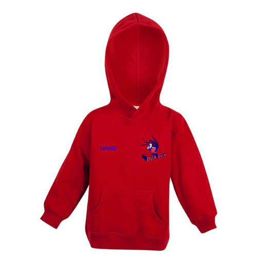 WORKWEAR, SAFETY & CORPORATE CLOTHING SPECIALISTS - Babies Cotton/Poly Fleece Hoodie (Inc Embroidery Left Chest/Back)