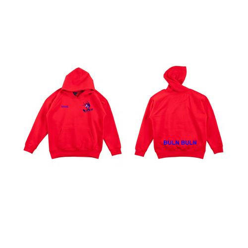 WORKWEAR, SAFETY & CORPORATE CLOTHING SPECIALISTS Kid's Fleece Hoodie (Inc Embroidery Left Chest/Back)