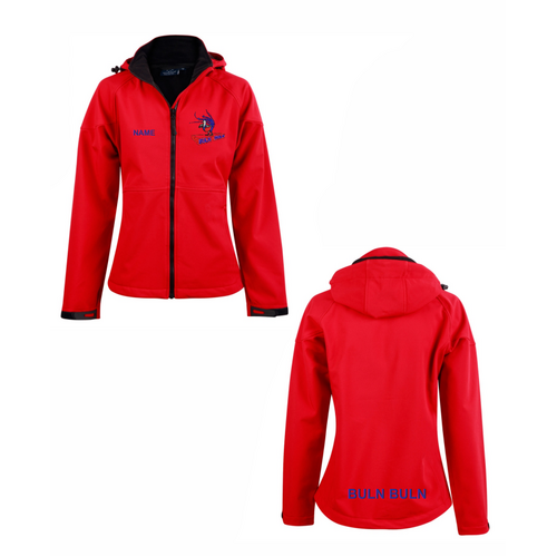 WORKWEAR, SAFETY & CORPORATE CLOTHING SPECIALISTS - Ladies Softshell Full Zip Hoodie (Inc Logo)