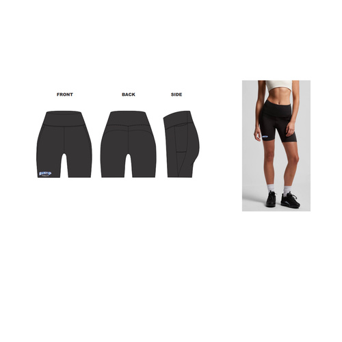 WORKWEAR, SAFETY & CORPORATE CLOTHING SPECIALISTS Womens Active Bike Shorts