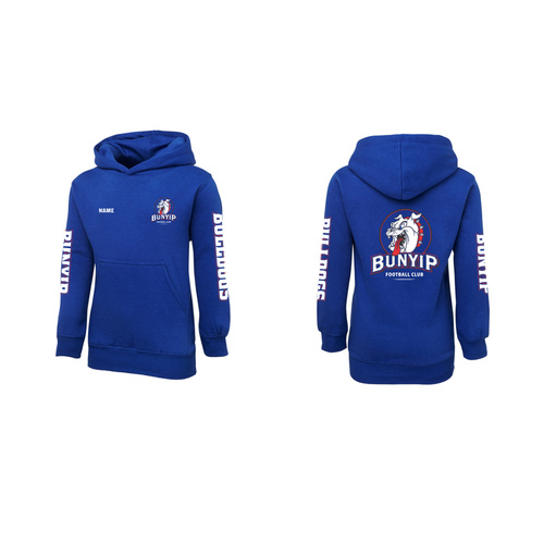 WORKWEAR, SAFETY & CORPORATE CLOTHING SPECIALISTS JB's KIDS FLEECY HOODIE (Inc DTF Left Chest/Back/Sleeves)