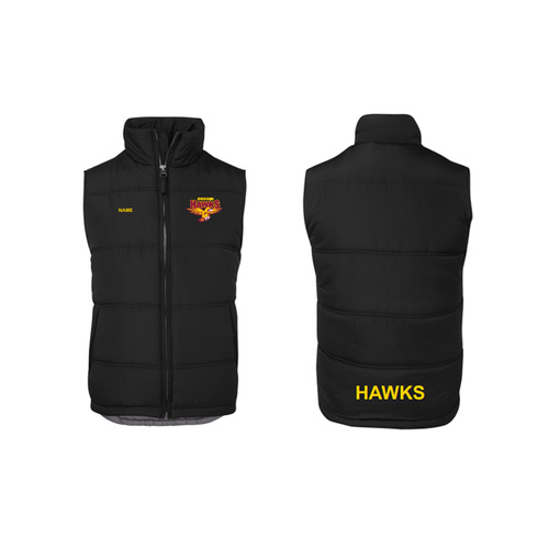 WORKWEAR, SAFETY & CORPORATE CLOTHING SPECIALISTS - JB's ADVENTURE PUFFER VEST (Inc Emb Left Chest/Back)