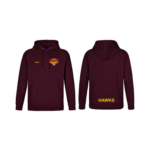 WORKWEAR, SAFETY & CORPORATE CLOTHING SPECIALISTS Men's Fleecy Hoodie (Inc Emb Left Chest/Back)