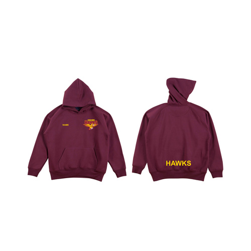 WORKWEAR, SAFETY & CORPORATE CLOTHING SPECIALISTS Kid's Fleece Hoodie (Inc Emb Left Chest/Back)