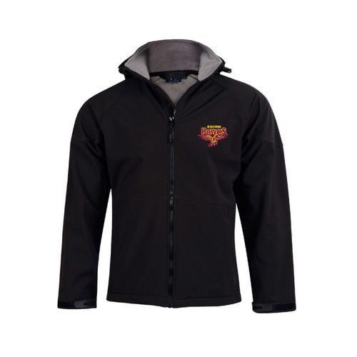 WORKWEAR, SAFETY & CORPORATE CLOTHING SPECIALISTS Men's Softshell Full Zip Hoodie (Inc Embroidery Logo)