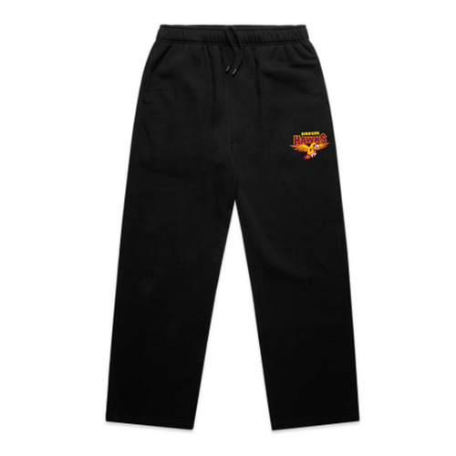 WORKWEAR, SAFETY & CORPORATE CLOTHING SPECIALISTS - Mens Cuffless Track Pants (Inc Embroidery Left Leg)