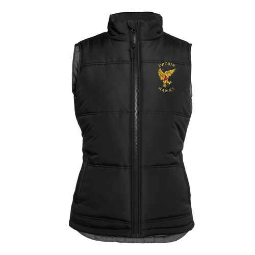 WORKWEAR, SAFETY & CORPORATE CLOTHING SPECIALISTS - JB's Ladies Adventure Puffer Vest (Inc Embroidery Logo)