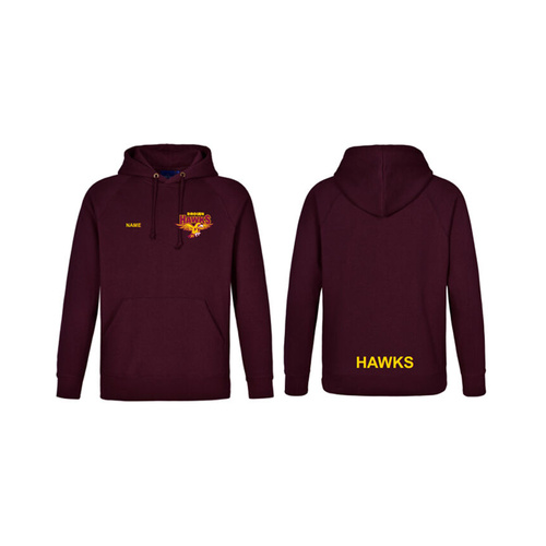 WORKWEAR, SAFETY & CORPORATE CLOTHING SPECIALISTS - Men's Fleecy Hoodie (Inc Emb Left Chest/Back)