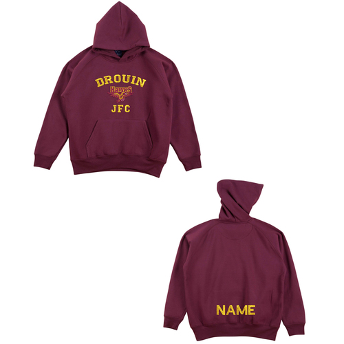 WORKWEAR, SAFETY & CORPORATE CLOTHING SPECIALISTS - Kid's Fleece Hoodie (Inc Embroidery Logo)