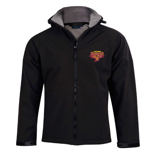 WORKWEAR, SAFETY & CORPORATE CLOTHING SPECIALISTS Men's Softshell Full Zip Hoodie (Inc Embroidery Logo)
