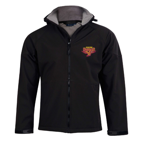 WORKWEAR, SAFETY & CORPORATE CLOTHING SPECIALISTS - Men's Softshell Full Zip Hoodie (Inc Embroidery Logo)