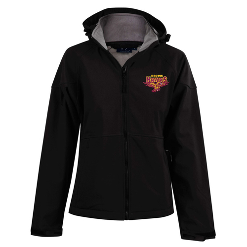 WORKWEAR, SAFETY & CORPORATE CLOTHING SPECIALISTS Ladies Softshell Full Zip Hoodie (Inc Embroidery Logo)