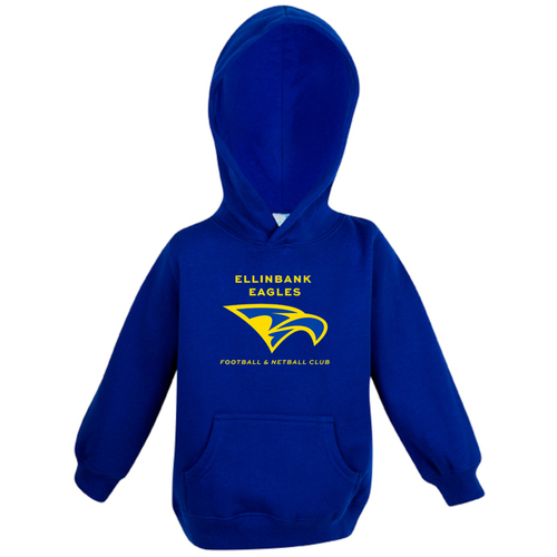 WORKWEAR, SAFETY & CORPORATE CLOTHING SPECIALISTS - Babies Cotton/Poly Fleece Hoodie - Royal