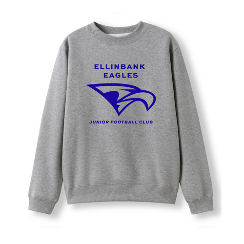 WORKWEAR, SAFETY & CORPORATE CLOTHING SPECIALISTS Kids Crew Neck Sloppy Joe - Grey Marle 