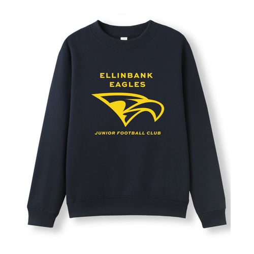 WORKWEAR, SAFETY & CORPORATE CLOTHING SPECIALISTS Kids Crew Neck Sloppy Joe - Navy 