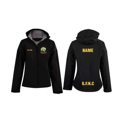 WORKWEAR, SAFETY & CORPORATE CLOTHING SPECIALISTS Ladies Softshell Full Zip Hoodie