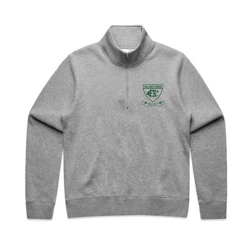 WORKWEAR, SAFETY & CORPORATE CLOTHING SPECIALISTS WO'S HALF ZIP CREW (Included Print Centre Chest)