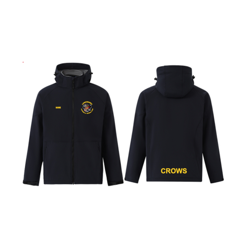 WORKWEAR, SAFETY & CORPORATE CLOTHING SPECIALISTS Men's Softshell Full Zip Hoodie (Inc EMB Left Chest/Back)