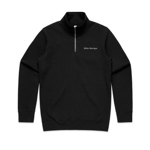 WORKWEAR, SAFETY & CORPORATE CLOTHING SPECIALISTS MENS HALF ZIP CREW