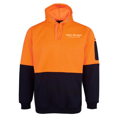 WORKWEAR, SAFETY & CORPORATE CLOTHING SPECIALISTS - JB's HV Pull Over Hoodie