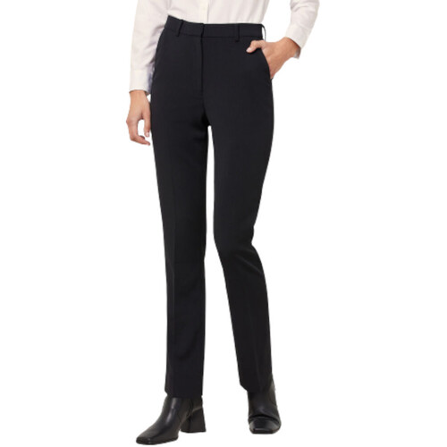 WORKWEAR, SAFETY & CORPORATE CLOTHING SPECIALISTS CREPE STRETCH STRAIGHT LEG PANT - Womens
