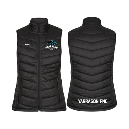 WORKWEAR, SAFETY & CORPORATE CLOTHING SPECIALISTS Lady Snowy Puffer Vest (Inc EMB Left Chest/Back)