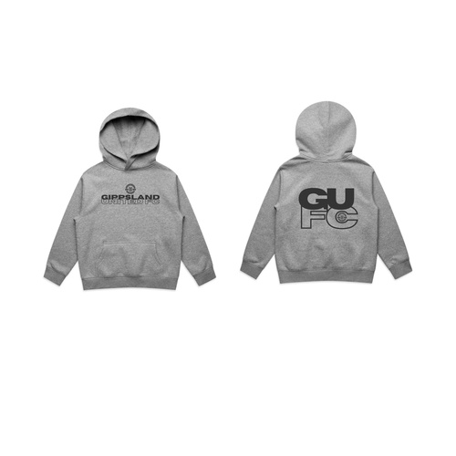 WORKWEAR, SAFETY & CORPORATE CLOTHING SPECIALISTS YOUTH RELAX HOOD (INC DTF PRINT CENTRE CHEST & BACK PRINT) - 3037 - Grey Marle - 10