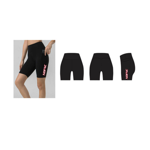 WORKWEAR, SAFETY & CORPORATE CLOTHING SPECIALISTS - Mid Thigh Legging Shorts