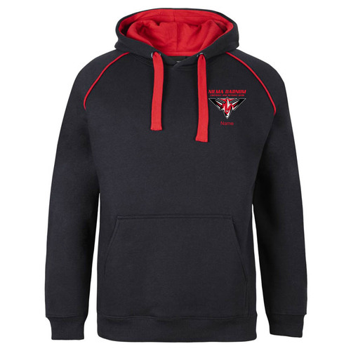 WORKWEAR, SAFETY & CORPORATE CLOTHING SPECIALISTS JB's CONTRAST FLEECY HOODIE