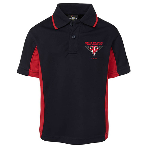 WORKWEAR, SAFETY & CORPORATE CLOTHING SPECIALISTS PODIUM CONTRAST KIDS POLO