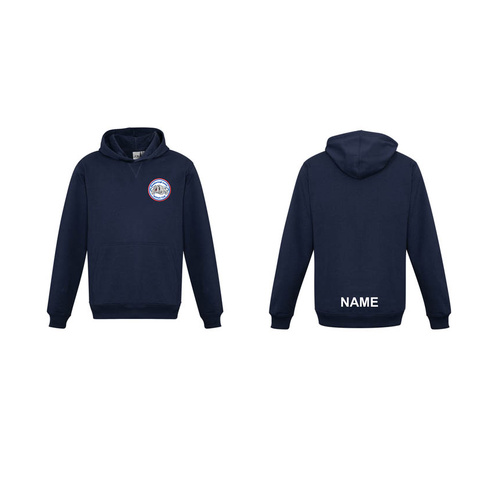 WORKWEAR, SAFETY & CORPORATE CLOTHING SPECIALISTS Crew Kids Pullover Hoodie (Inc Embroidery Left Chest)