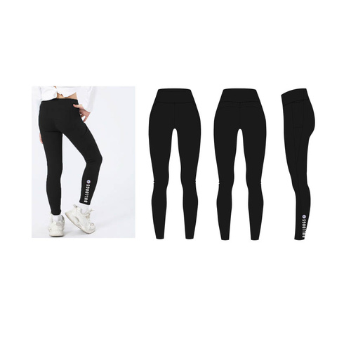 WORKWEAR, SAFETY & CORPORATE CLOTHING SPECIALISTS Kids Leggings (Inc Print Left Leg)