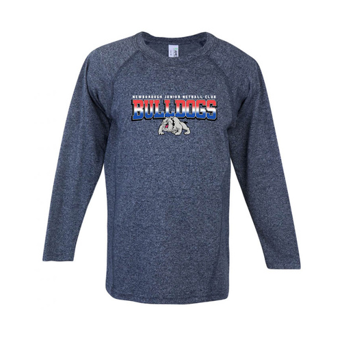 WORKWEAR, SAFETY & CORPORATE CLOTHING SPECIALISTS KIDS LONG SLEEVES HEATHER TEES T224KS