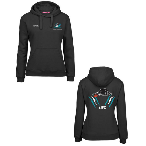 WORKWEAR, SAFETY & CORPORATE CLOTHING SPECIALISTS - JB's LADIES FLEECY HOODIE