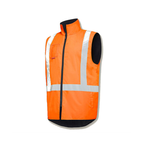 WORKWEAR, SAFETY & CORPORATE CLOTHING SPECIALISTS - Foundations - Hi-Visibility Vest with Tape